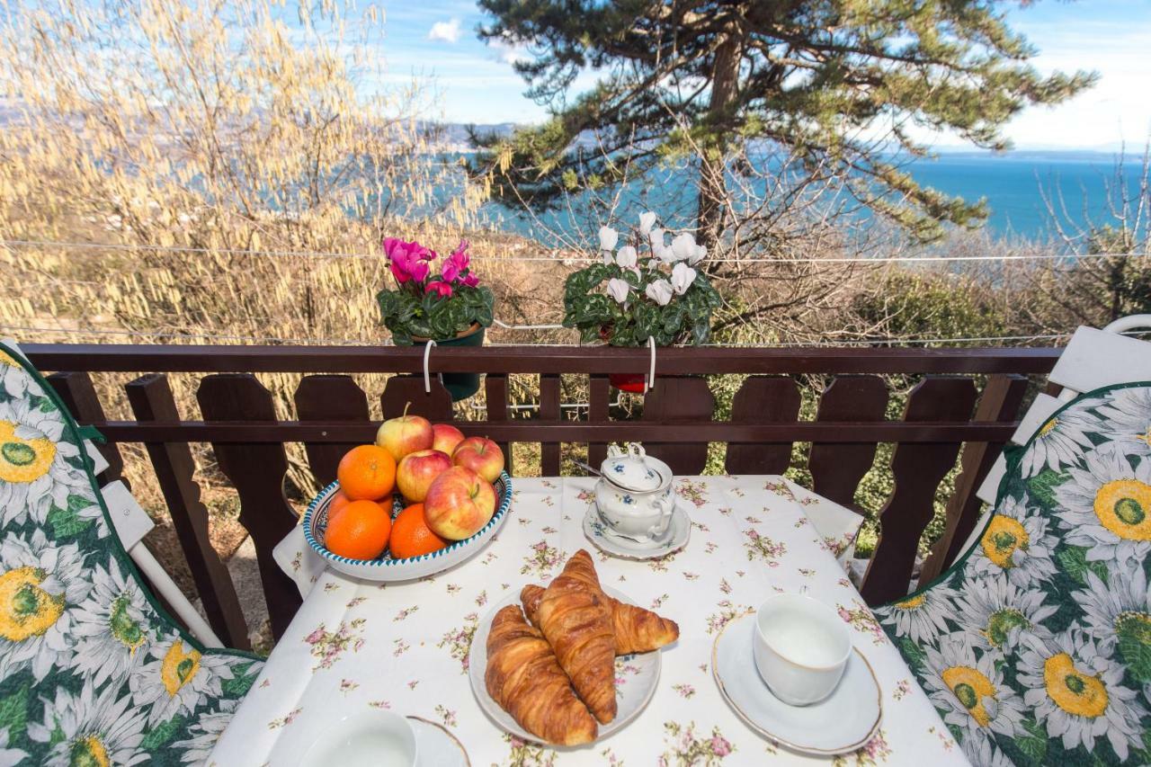 Comfy And Warm Ap With Balcony Surrounded With Beautiful Nature Lovran Eksteriør bilde